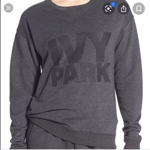 IVY park Small grey graphic sweatshirt - Picture 2 of 10
